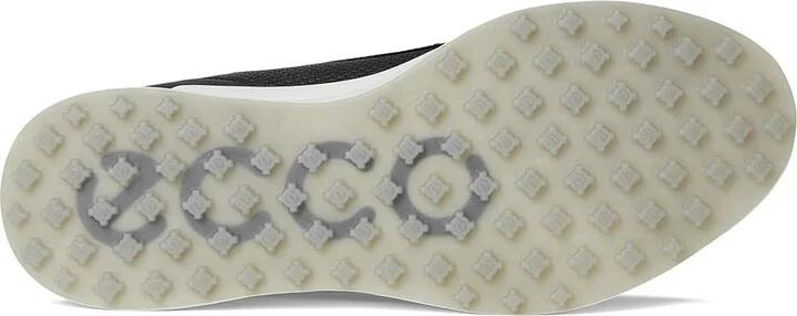ECCO Golf S Casual Lace Waterproof Golf Shoe Men's Golf Shoes Black : EU 45 (US Men's 11-11.5) D - Medium, Leather - Image 3