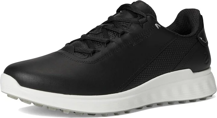 ECCO Golf S Casual Lace Waterproof Golf Shoe Men's Golf Shoes Black : EU 45 (US Men's 11-11.5) D - Medium, Leather - Image 5