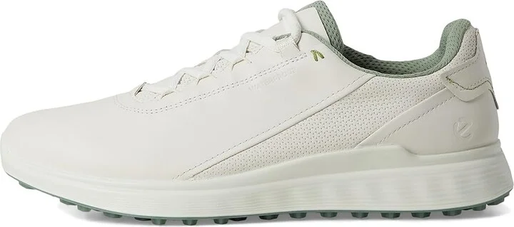 ECCO Golf S Casual Lace Waterproof Golf Shoe Men's Golf Shoes White : EU 43 (US Men's 9-9.5) D - Medium, Leather - Image 6