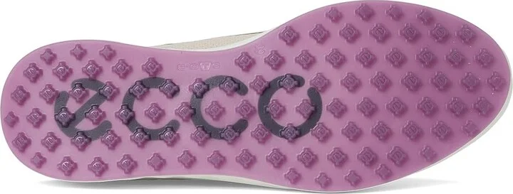 ECCO Golf S Casual Lace Waterproof Golf Shoe Women's Golf Shoes Gravel/Silver Metallic : EU 40 (US Women's 9-9.5) B - Medium, Leather - Image 3