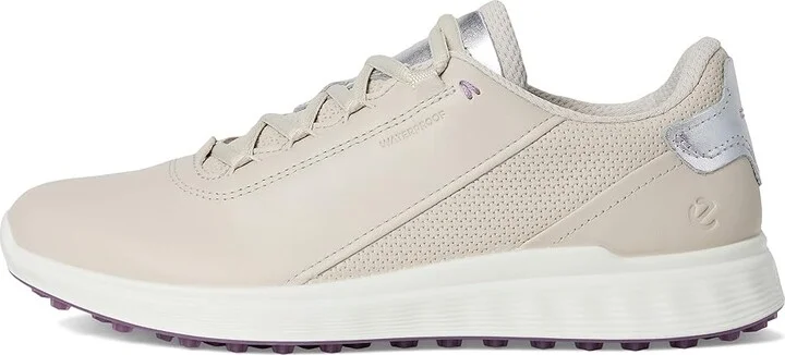 ECCO Golf S Casual Lace Waterproof Golf Shoe Women's Golf Shoes Gravel/Silver Metallic : EU 40 (US Women's 9-9.5) B - Medium, Leather - Image 6