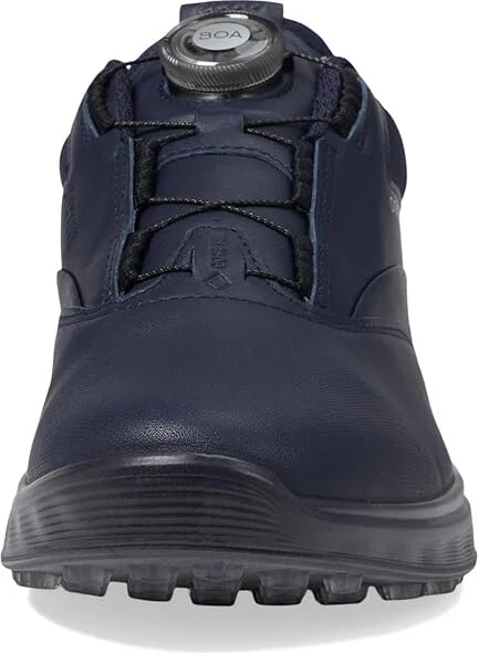 ECCO Golf S-Three Boa GORE-TEX(r) Waterproof Golf Hybrid Golf Shoes Women's Shoes Night Sky : EU 41 (US Women's 10-10.5) B - Medium, Leather - Image 3