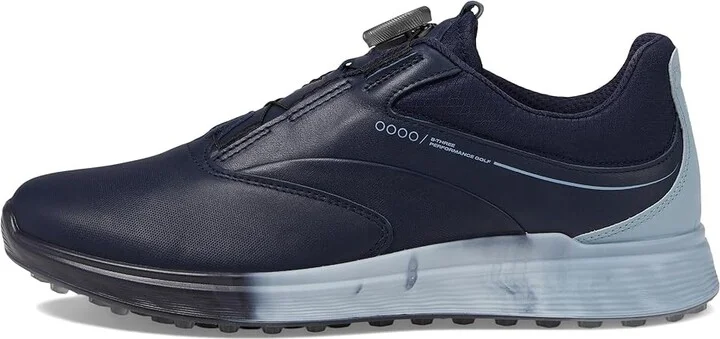 ECCO Golf S-Three Boa GORE-TEX(r) Waterproof Golf Hybrid Golf Shoes Women's Shoes Night Sky : EU 41 (US Women's 10-10.5) B - Medium, Leather - Image 5