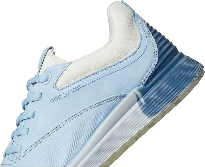 ECCO Golf S-Three GORE-TEX(r) Waterproof Women's Shoes Bluebell/Retro Blue : EU 37 (US Women's 6-6.5) B - Medium, Leather - Image 7