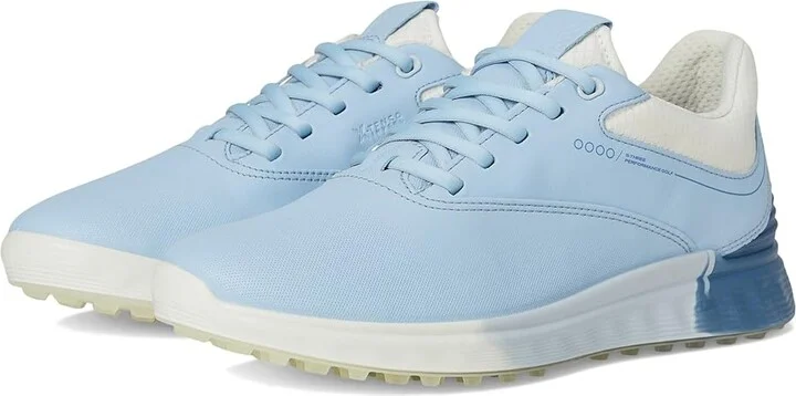 ECCO Golf S-Three GORE-TEX(r) Waterproof Women's Shoes Bluebell/Retro Blue : EU 37 (US Women's 6-6.5) B - Medium, Leather