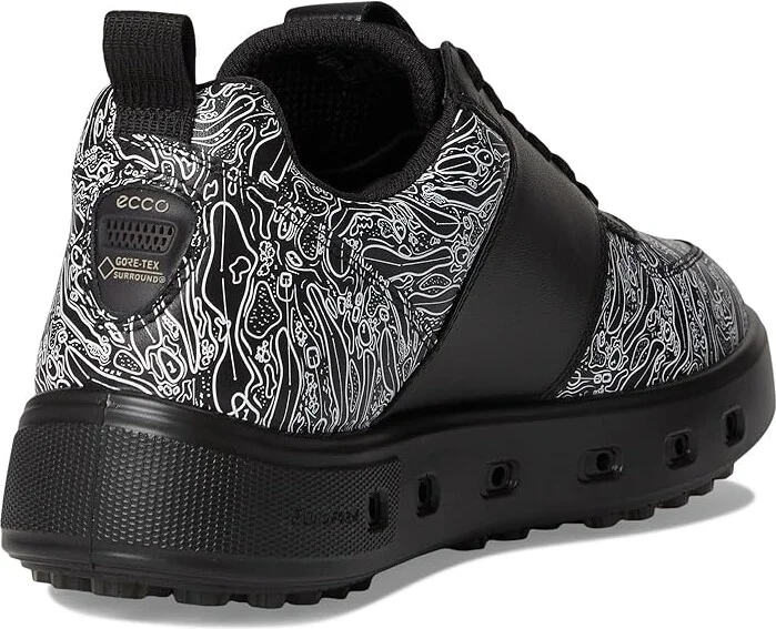 ECCO Golf Street 720 DS GORE-TEX Waterproof Golf Shoe Men's Golf Shoes Black : EU 41 (US Men's 7-7.5) D - Medium, Leather - Image 4