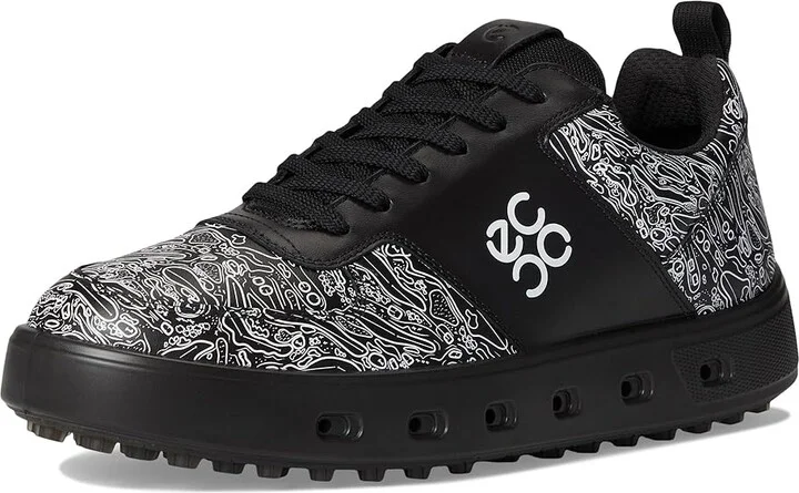 ECCO Golf Street 720 DS GORE-TEX Waterproof Golf Shoe Men's Golf Shoes Black : EU 41 (US Men's 7-7.5) D - Medium, Leather - Image 5