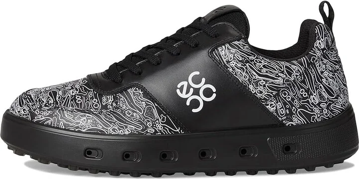 ECCO Golf Street 720 DS GORE-TEX Waterproof Golf Shoe Men's Golf Shoes Black : EU 41 (US Men's 7-7.5) D - Medium, Leather - Image 6
