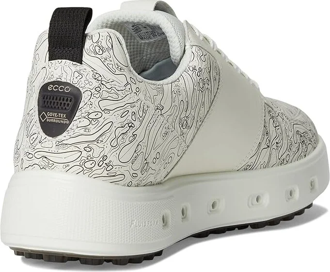 ECCO Golf Street 720 DS GORE-TEX Waterproof Golf Shoe Men's Golf Shoes White : EU 46 (US Men's 12-12.5) D - Medium, Leather - Image 4