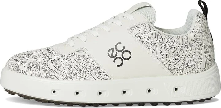 ECCO Golf Street 720 DS GORE-TEX Waterproof Golf Shoe Men's Golf Shoes White : EU 46 (US Men's 12-12.5) D - Medium, Leather - Image 6