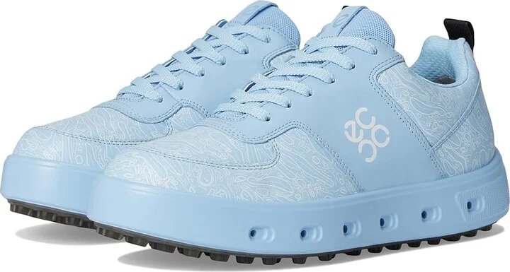 ECCO Golf Street 720 DS GORE-TEX Waterproof Golf Shoe Women's Golf Shoes Blue Bell : EU 37 (US Women's 6-6.5) B - Medium, Leather