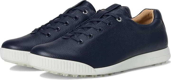 ECCO Golf Street Retro Hybrid Waterproof Golf Shoe Men's Shoes Marine : EU 46 (US Men's 12-12.5) D - Medium, Leather