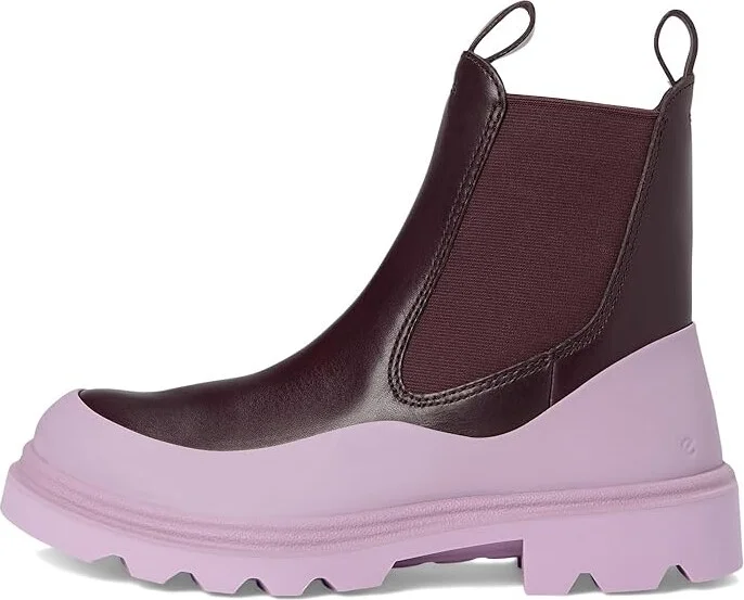 ECCO Grainer 2.0 Double Gore Chelsea Boot Women's Boots Lavender Mist/Fig : EU 38 (US Women's 7-7.5) M, Leather - Image 6