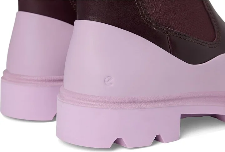 ECCO Grainer 2.0 Double Gore Chelsea Boot Women's Boots Lavender Mist/Fig : EU 38 (US Women's 7-7.5) M, Leather - Image 7