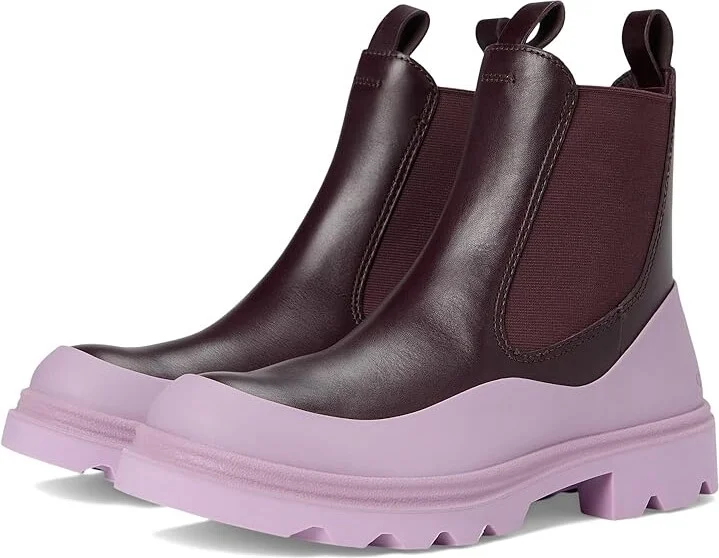 ECCO Grainer 2.0 Double Gore Chelsea Boot Women's Boots Lavender Mist/Fig : EU 38 (US Women's 7-7.5) M, Leather