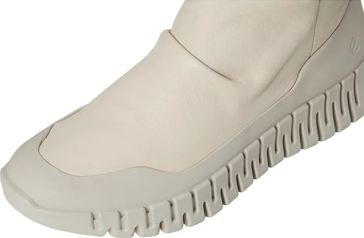 ECCO Gruuv Pull On Mid Fashion Boot Women's Boots Gravel/Limestone : EU 36 (US Women's 5-5.5) M, Leather - Image 2