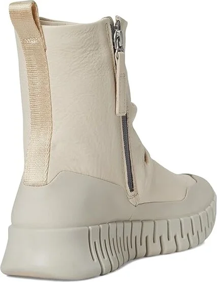 ECCO Gruuv Pull On Mid Fashion Boot Women's Boots Gravel/Limestone : EU 36 (US Women's 5-5.5) M, Leather - Image 4