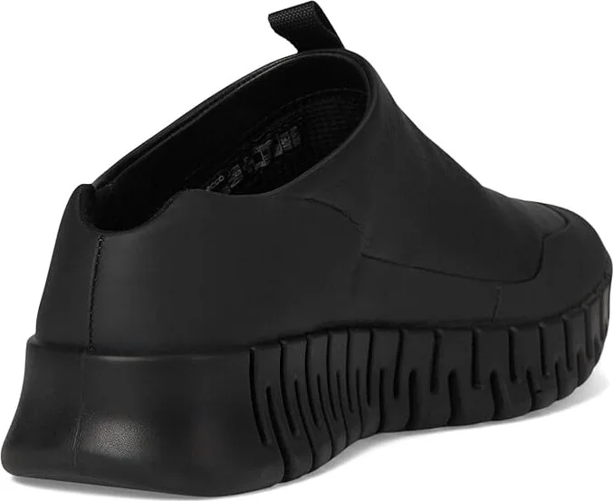 ECCO Gruuv Slip-On Sneaker Women's Shoes Black/Black : EU 41 (US Women's 10-10.5) M, Leather/Rubber - Image 4