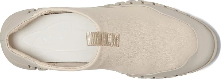 ECCO Gruuv Slip-On Sneaker Women's Shoes Gravel/Limestone : EU 39 (US Women's 8-8.5) M, Leather/Rubber - Image 2