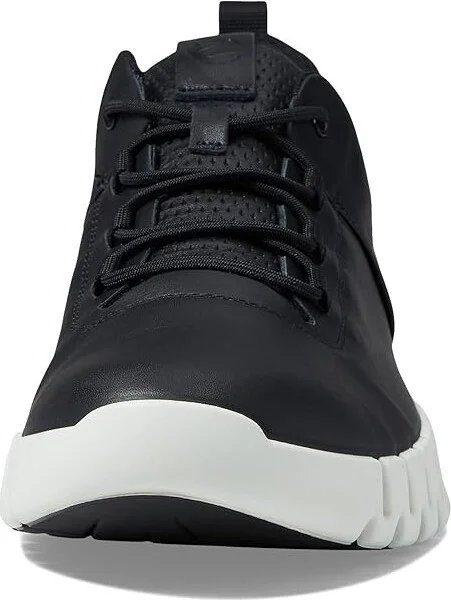 ECCO Gruuv Sneaker Men's Shoes Black/Black : EU 40 (US Men's 6-6.5) M, Leather - Image 5
