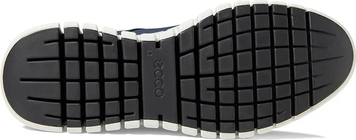 ECCO Gruuv Sneaker Men's Shoes Marine/Marine : EU 39 (US Men's 5-5.5) M, Leather - Image 3
