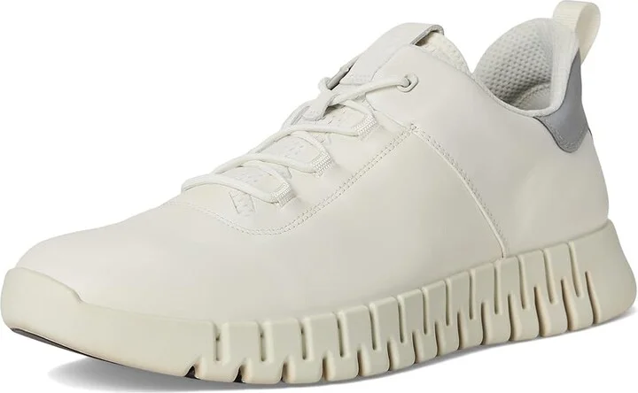 ECCO Gruuv Sneaker Men's Shoes White/White : EU 39 (US Men's 5-5.5) M, Leather - Image 5