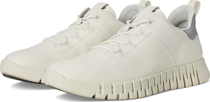 ECCO Gruuv Sneaker Men's Shoes White/White : EU 39 (US Men's 5-5.5) M, Leather