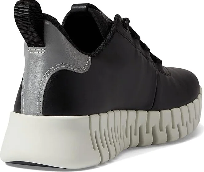 ECCO Gruuv Sneaker Women's Shoes Black/Light Grey : EU 36 (US Women's 5-5.5) M, Leather - Image 4