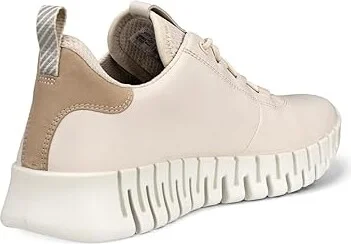 ECCO Gruuv Sneaker Women's Shoes Limestone/Powder : EU 35 (US Women's 4-4.5) M, Leather - Image 3