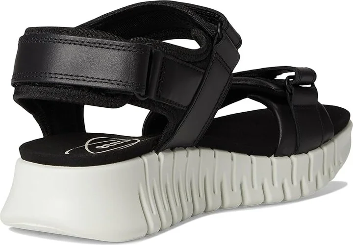 ECCO Gruuv Sol Sandal Women's Sandals Black : EU 43 (US Women's 12-12.5) M, Leather - Image 4