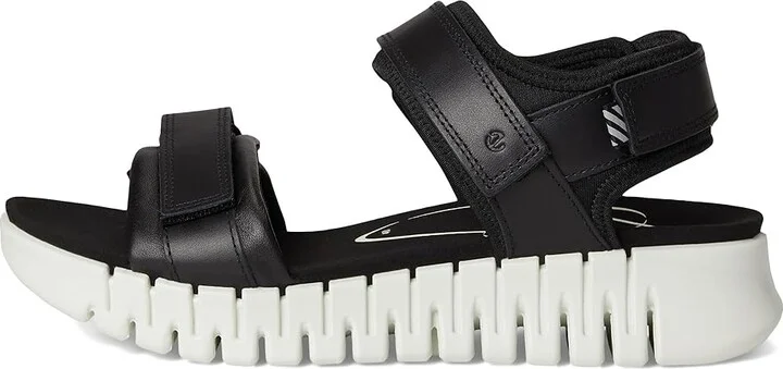ECCO Gruuv Sol Sandal Women's Sandals Black : EU 43 (US Women's 12-12.5) M, Leather - Image 6