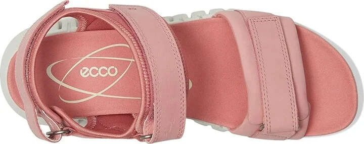 ECCO Gruuv Sol Sandal Women's Sandals Old Rose Nubuck : EU 39 (US Women's 8-8.5) M, Leather - Image 2