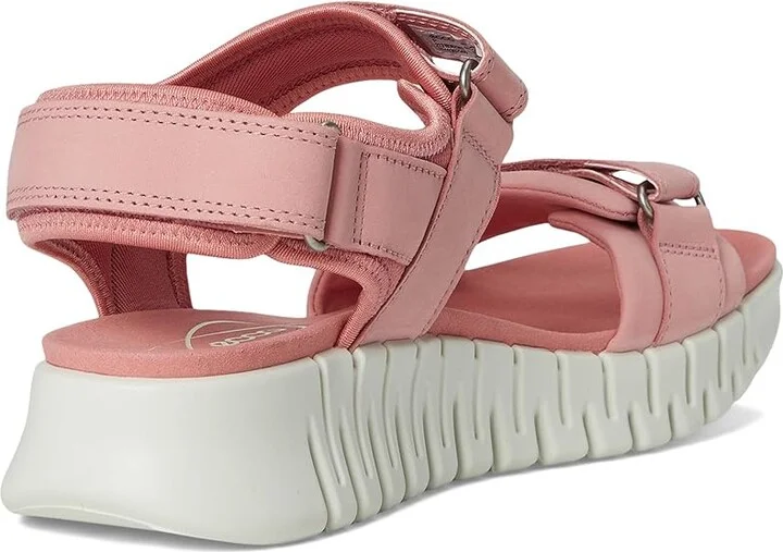 ECCO Gruuv Sol Sandal Women's Sandals Old Rose Nubuck : EU 39 (US Women's 8-8.5) M, Leather - Image 4