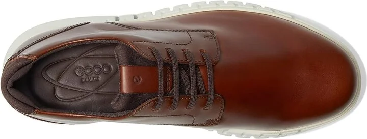 ECCO Gruuv Studio Plain Toe Sneaker Men's Shoes Mink/Mocha : EU 40 (US Men's 6-6.5) M, Leather - Image 2
