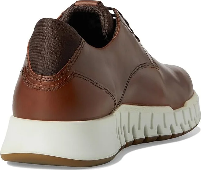 ECCO Gruuv Studio Plain Toe Sneaker Men's Shoes Mink/Mocha : EU 40 (US Men's 6-6.5) M, Leather - Image 4