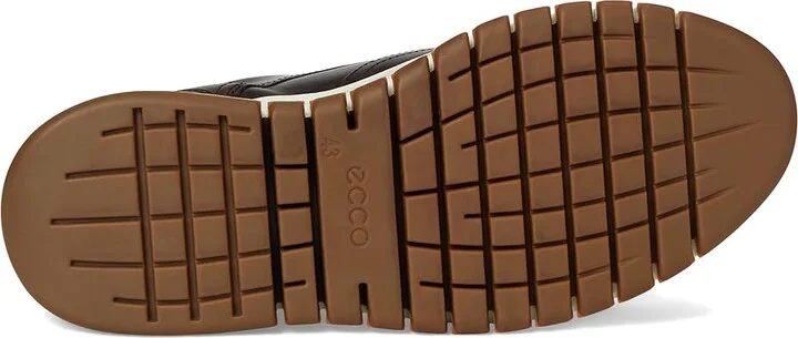 ECCO Gruuv Studio Wingtip Sneaker Men's Shoes Cocoa Brown/Mocha : EU 44 (US Men's 10-10.5) M, Leather - Image 3