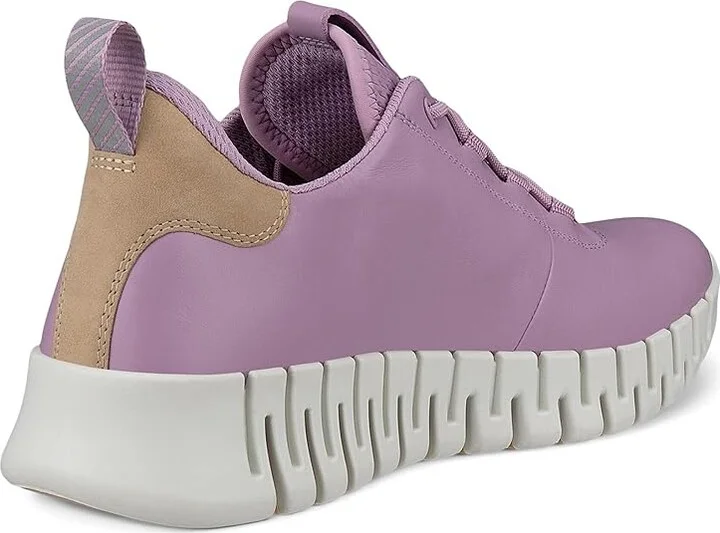ECCO Gruuv Women's Shoes Lavender/Mist/Powder : EU 37 (US Women's 6-6.5) M, Leather - Image 3