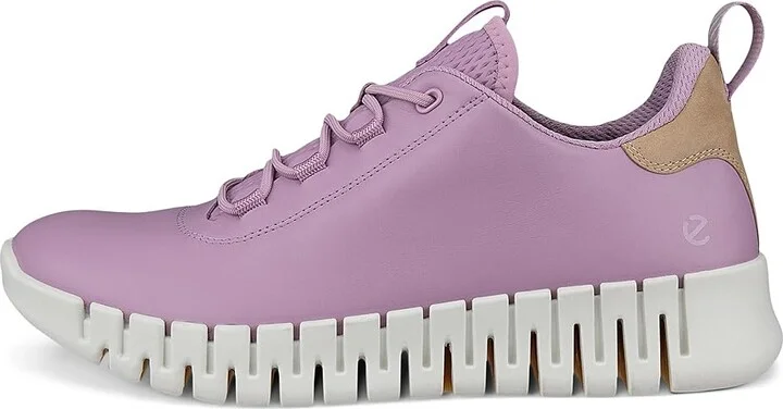 ECCO Gruuv Women's Shoes Lavender/Mist/Powder : EU 37 (US Women's 6-6.5) M, Leather - Image 4