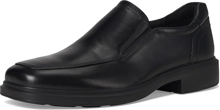 ECCO Helsinki 2.0 Apron Toe Slip-On Men's Shoes Black : EU 39 (US Men's 5-5.5) D - Medium, Leather - Image 5