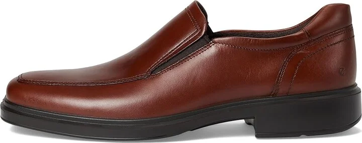 ECCO Helsinki 2.0 Apron Toe Slip-On Men's Shoes Cognac : EU 39 (US Men's 5-5.5) D - Medium, Leather - Image 6