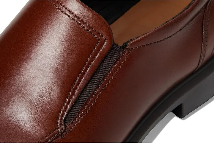 ECCO Helsinki 2.0 Apron Toe Slip-On Men's Shoes Cognac : EU 39 (US Men's 5-5.5) D - Medium, Leather - Image 7