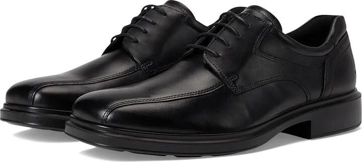 ECCO Helsinki 2.0 Bike Toe Tie Men's Shoes Black : EU 39 (US Men's 5-5.5) D - Medium, Leather