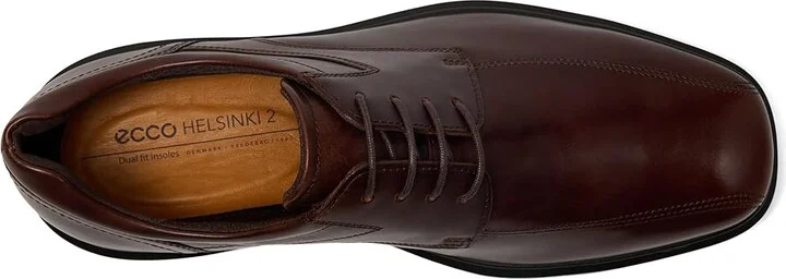 ECCO Helsinki 2.0 Bike Toe Tie Men's Shoes Mink : EU 39 (US Men's 5-5.5) D - Medium, Leather - Image 2