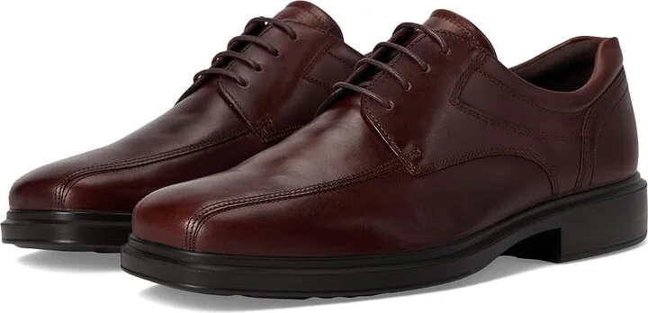 ECCO Helsinki 2.0 Bike Toe Tie Men's Shoes Mink : EU 39 (US Men's 5-5.5) D - Medium, Leather