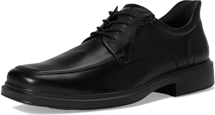 ECCO Helsinki 2.0 Easy Slip Apron Toe Tie Oxford Men's Shoes Black : EU 41 (US Men's 7-7.5) M, Leather - Image 5