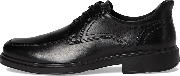 ECCO Helsinki 2.0 Easy Slip Apron Toe Tie Oxford Men's Shoes Black : EU 41 (US Men's 7-7.5) M, Leather - Image 6