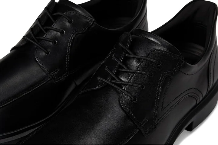 ECCO Helsinki 2.0 Easy Slip Apron Toe Tie Oxford Men's Shoes Black : EU 41 (US Men's 7-7.5) M, Leather - Image 7
