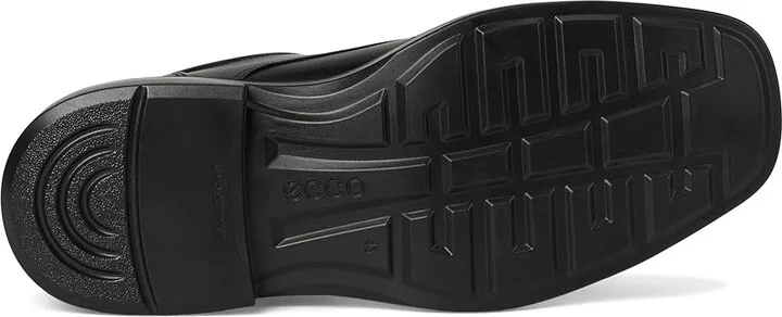 ECCO Helsinki 2.0 Plain Toe Tie Men's Shoes Black : EU 39 (US Men's 5-5.5) D - Medium, Leather - Image 3