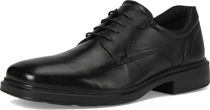 ECCO Helsinki 2.0 Plain Toe Tie Men's Shoes Black : EU 39 (US Men's 5-5.5) D - Medium, Leather - Image 5