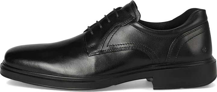 ECCO Helsinki 2.0 Plain Toe Tie Men's Shoes Black : EU 39 (US Men's 5-5.5) D - Medium, Leather - Image 6